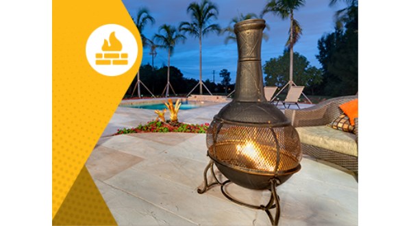 Decorative Fire Pots & Pillars